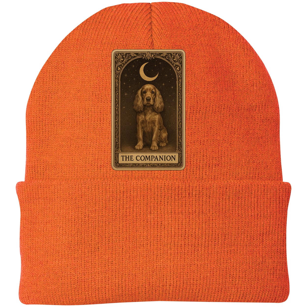 CP90 Port & Company Knit Beanie - Neon Orange