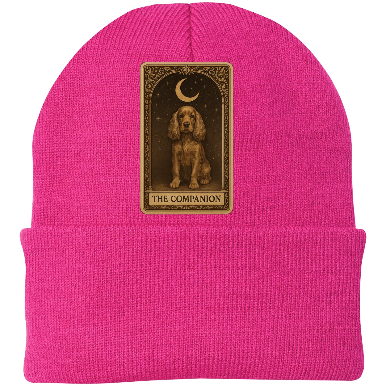 CP90 Port & Company Knit Beanie - Neon Pink