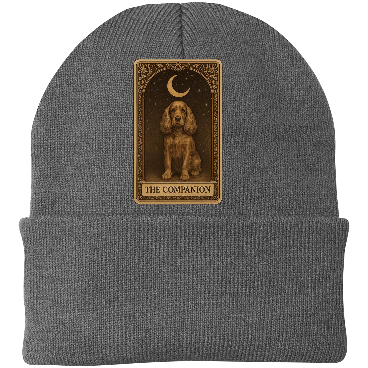 CP90 Port & Company Knit Beanie - Athletic Oxford