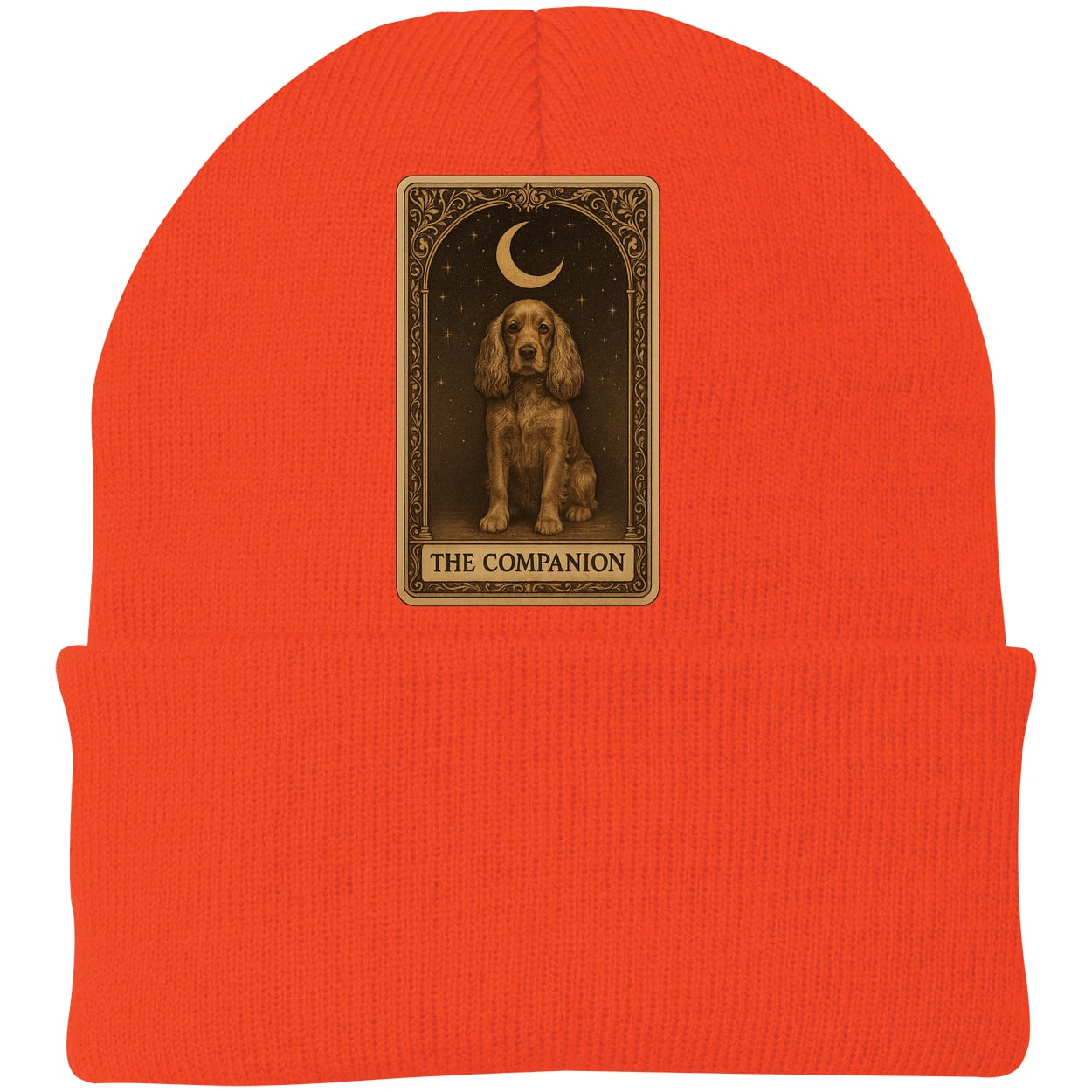 CP90 Port & Company Knit Beanie - Athletic Orange