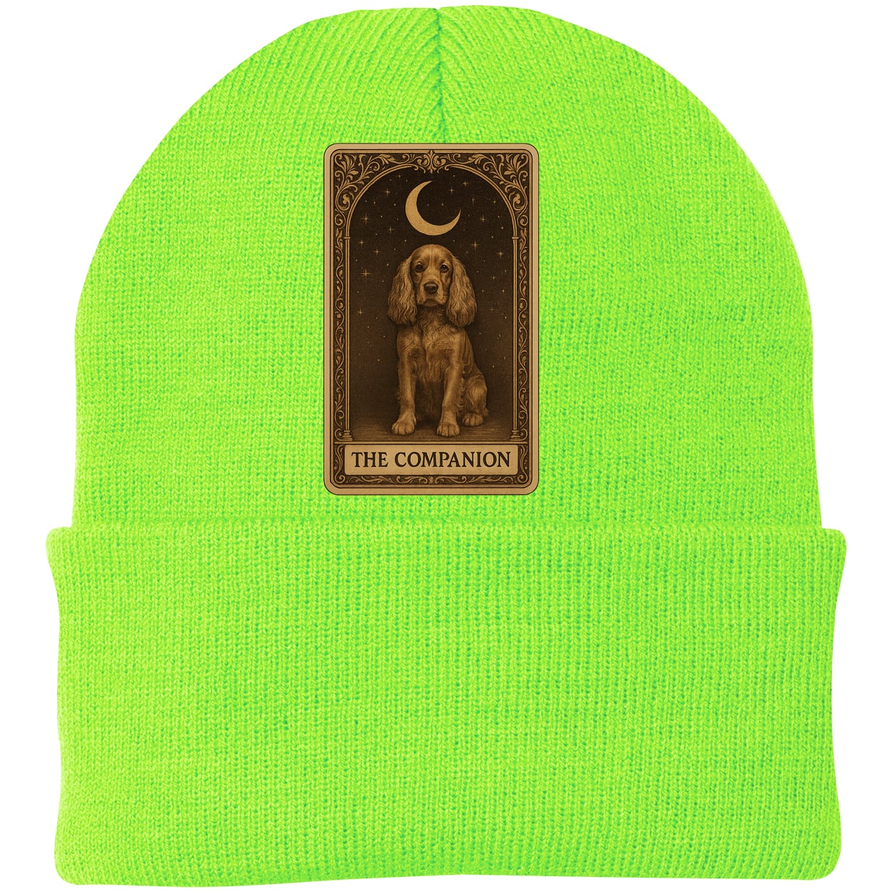 CP90 Port & Company Knit Beanie - Neon Green