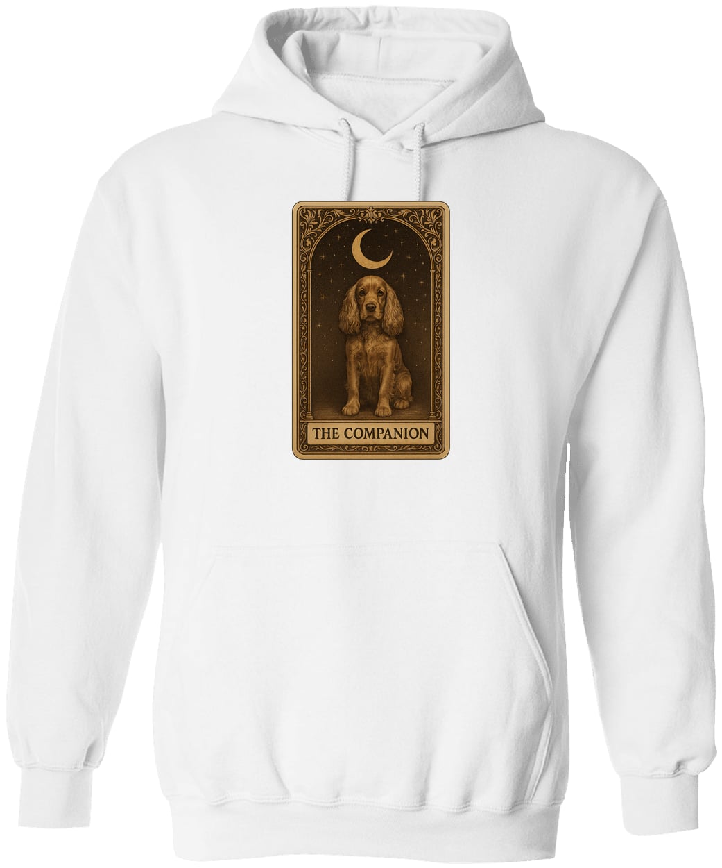 G185 Gildan Pullover Hoodie - White