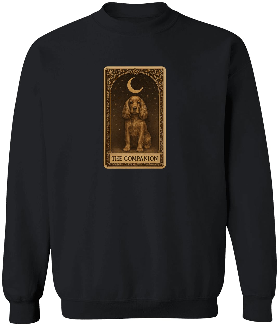 G180 Gildan Crewneck Pullover Sweatshirt - Black