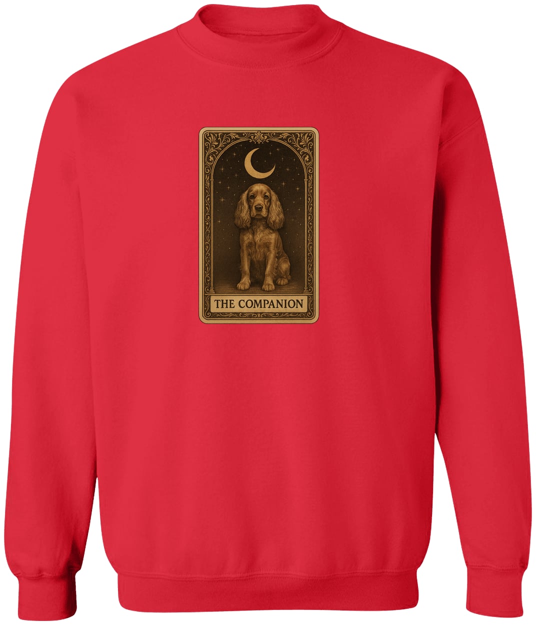 G180 Gildan Crewneck Pullover Sweatshirt - Red