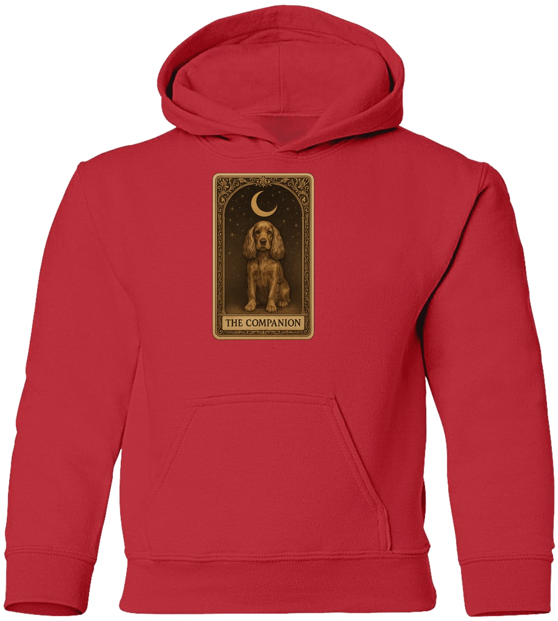 G185B Gildan Youth Pullover Hoodie - Red