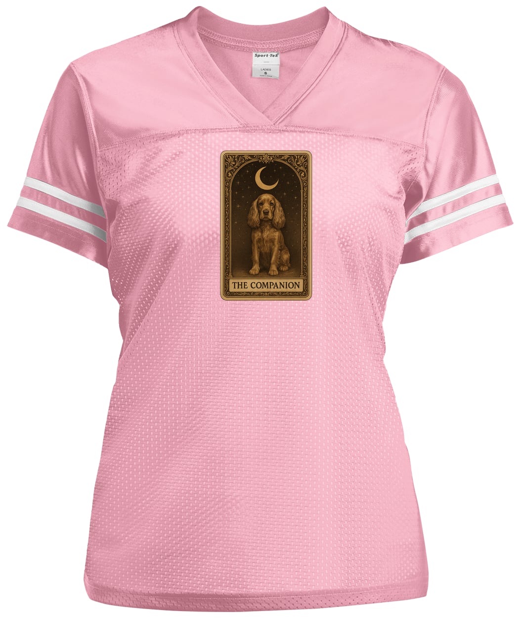 LST307 Sport-Tek Ladies' Replica Jersey - Light Pink/White