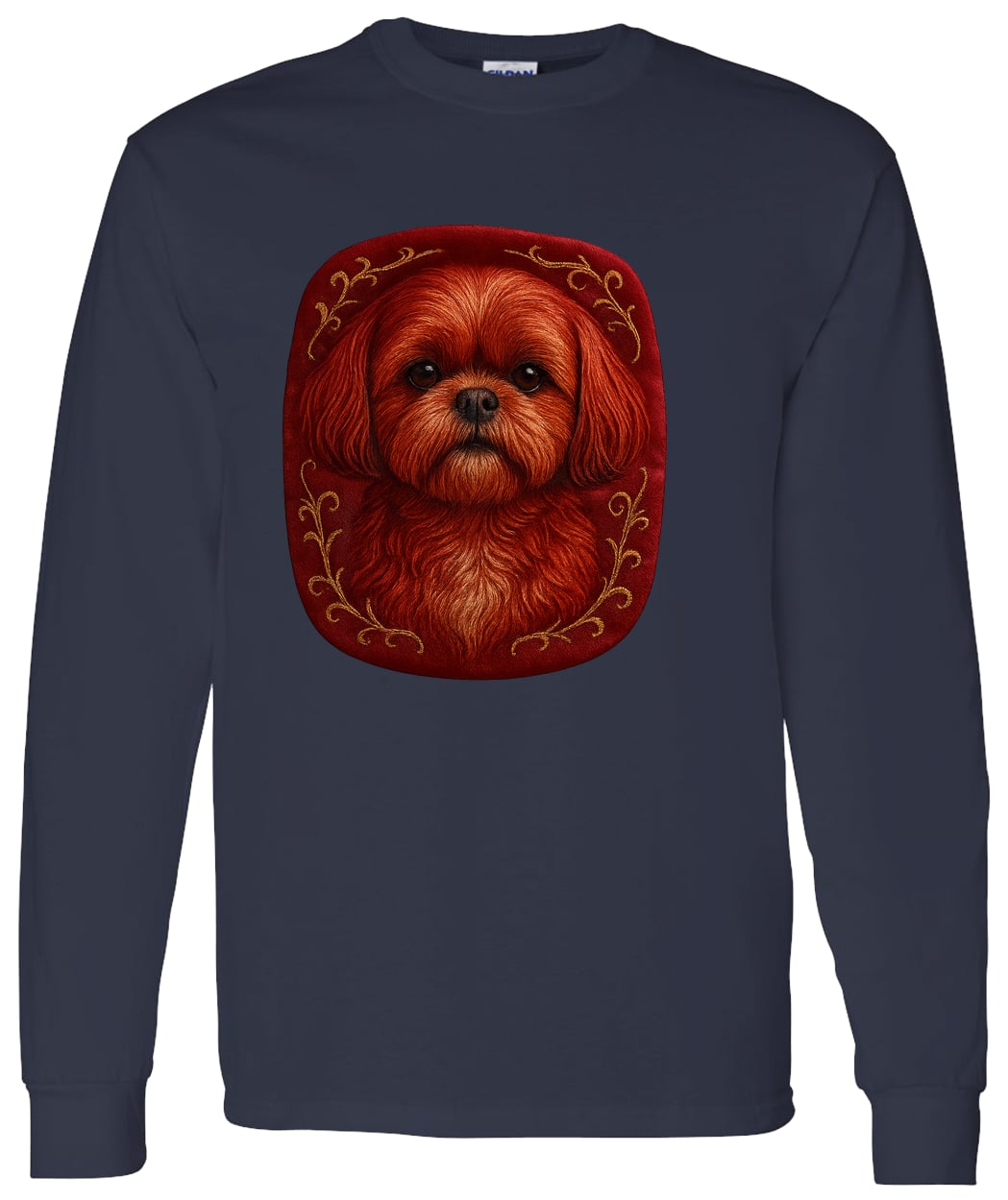 G540 LS T-Shirt 5.3 oz. - Navy