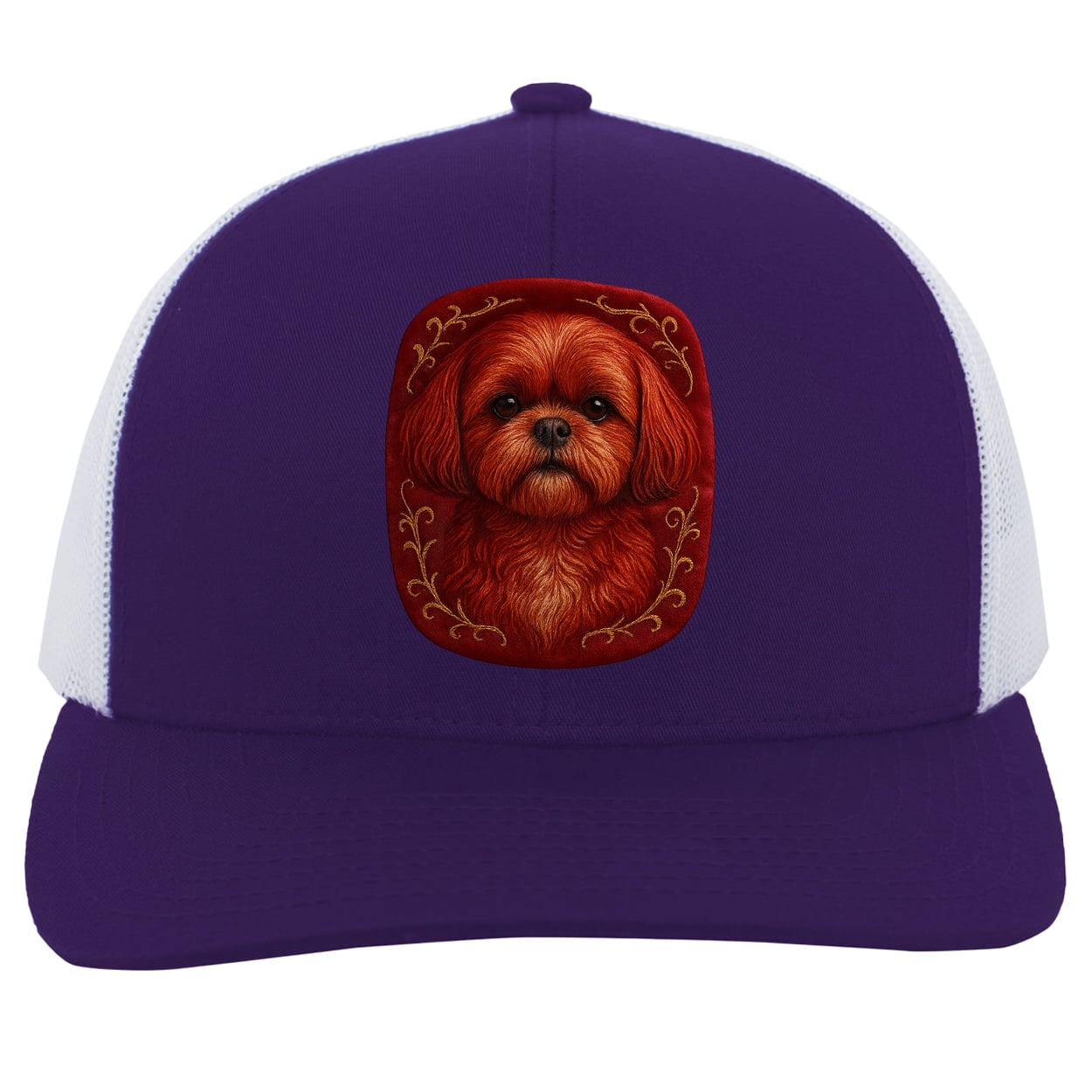 104C Trucker Snap Back - Purple/White