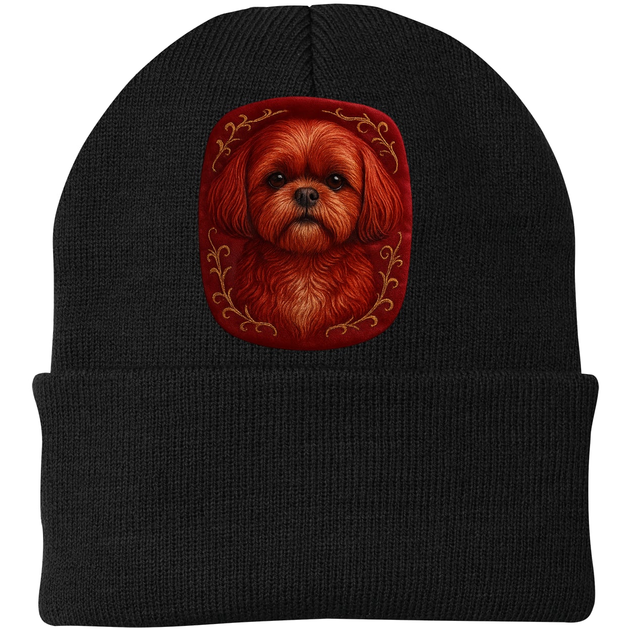 CP90 Port & Company Knit Beanie - Black