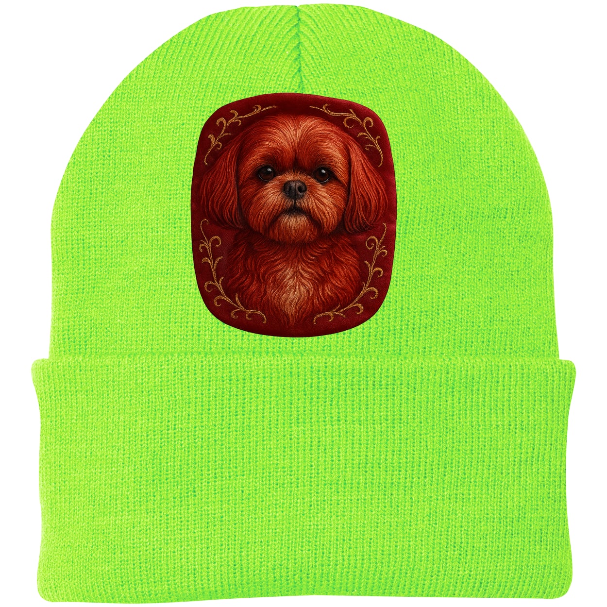 CP90 Port & Company Knit Beanie - Neon Green