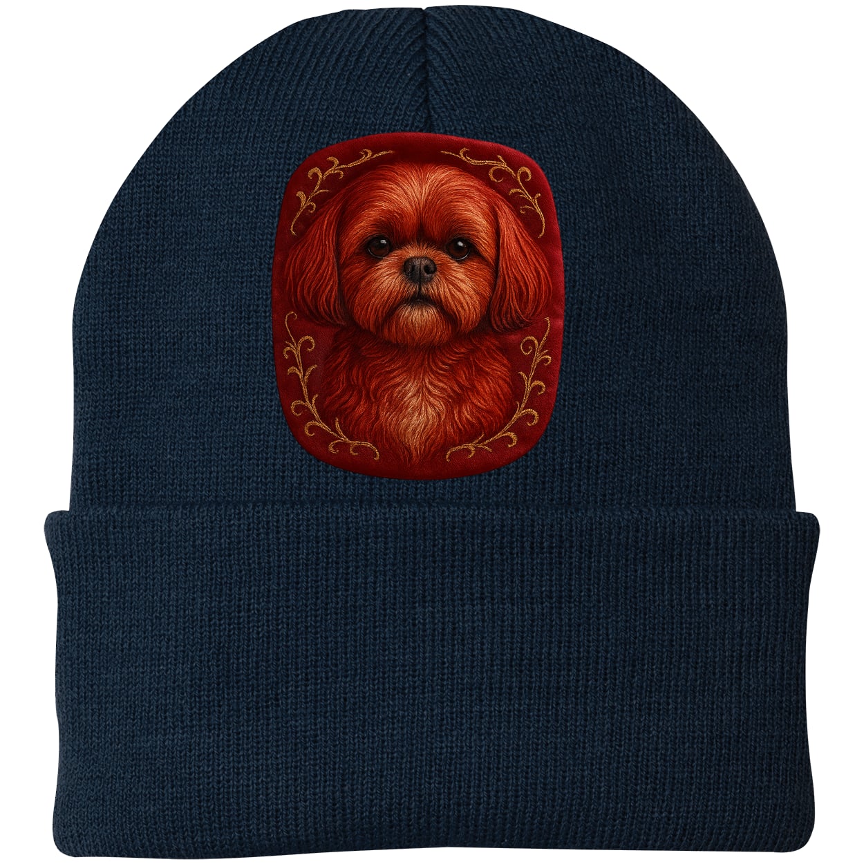 CP90 Port & Company Knit Beanie - Navy