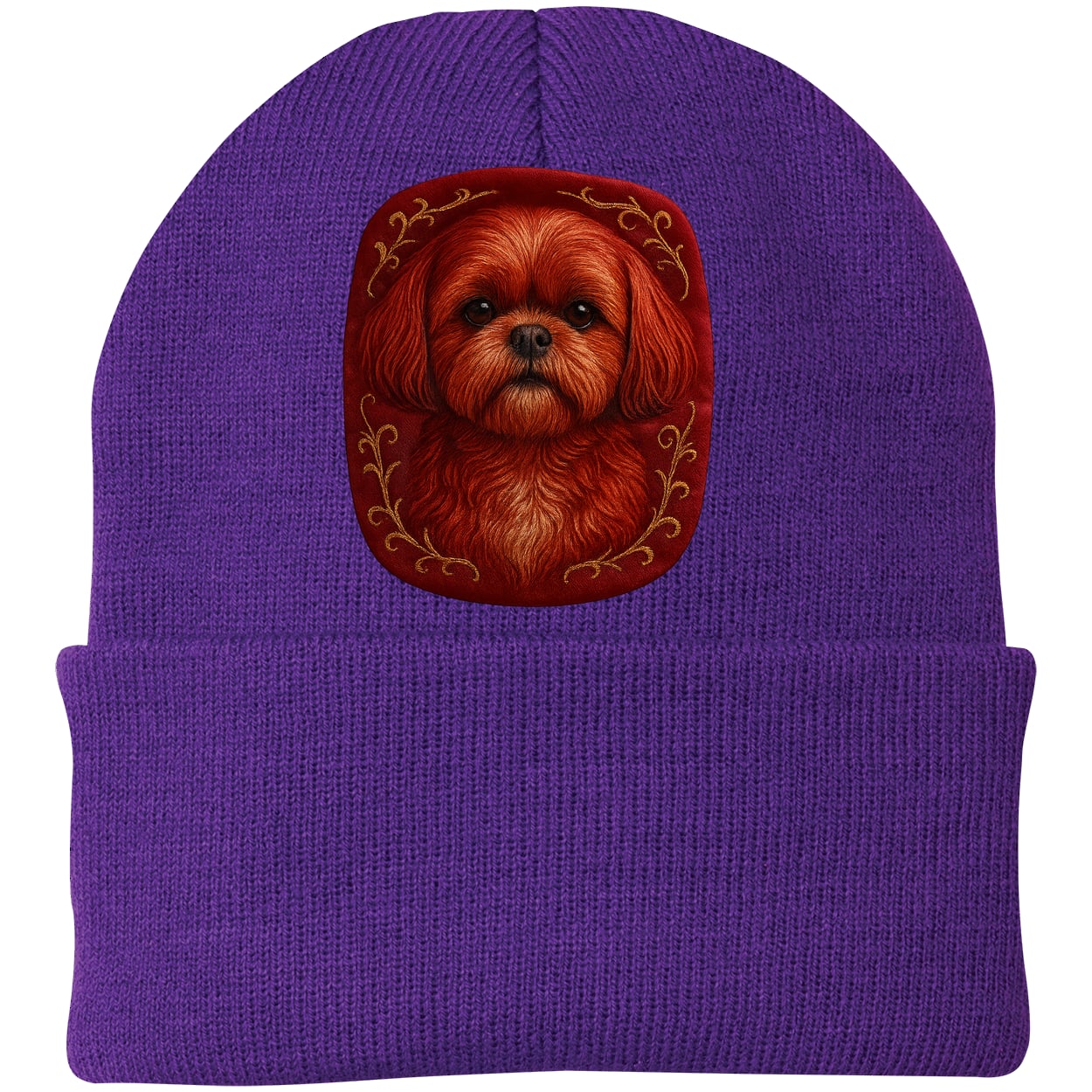 CP90 Port & Company Knit Beanie - Athletic Purple