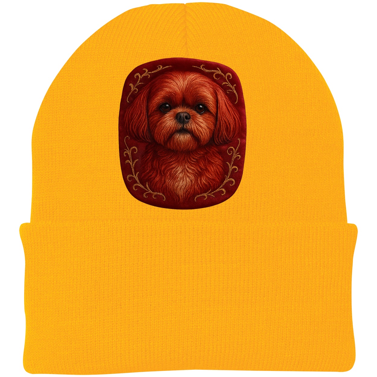 CP90 Port & Company Knit Beanie - Athletic Gold