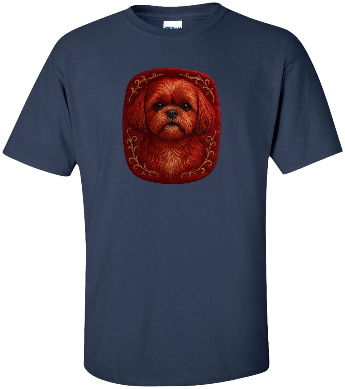 G200T Gildan Mens Tall Ultra Cotton Tee - Navy