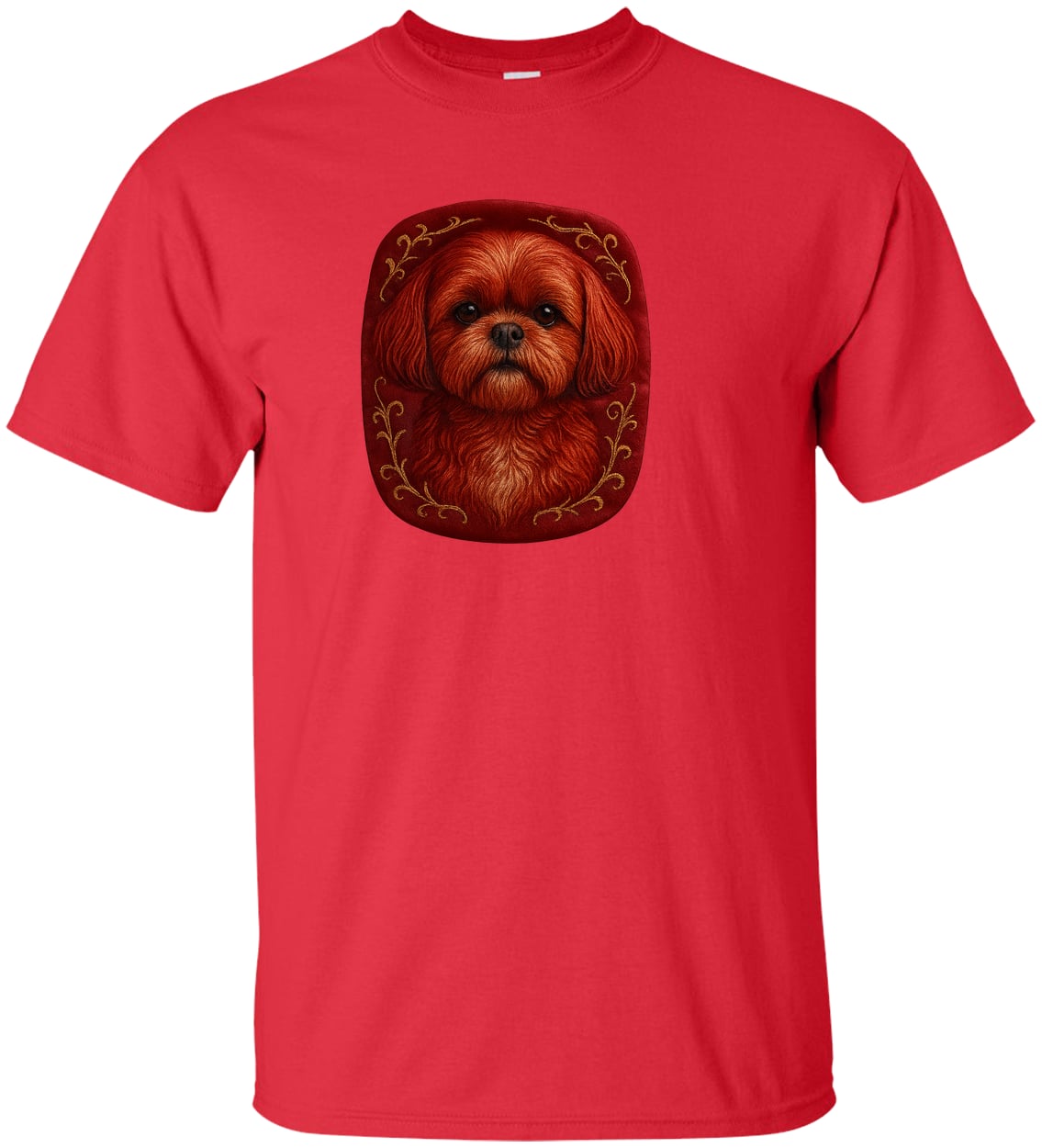 G200T Gildan Mens Tall Ultra Cotton Tee - Red