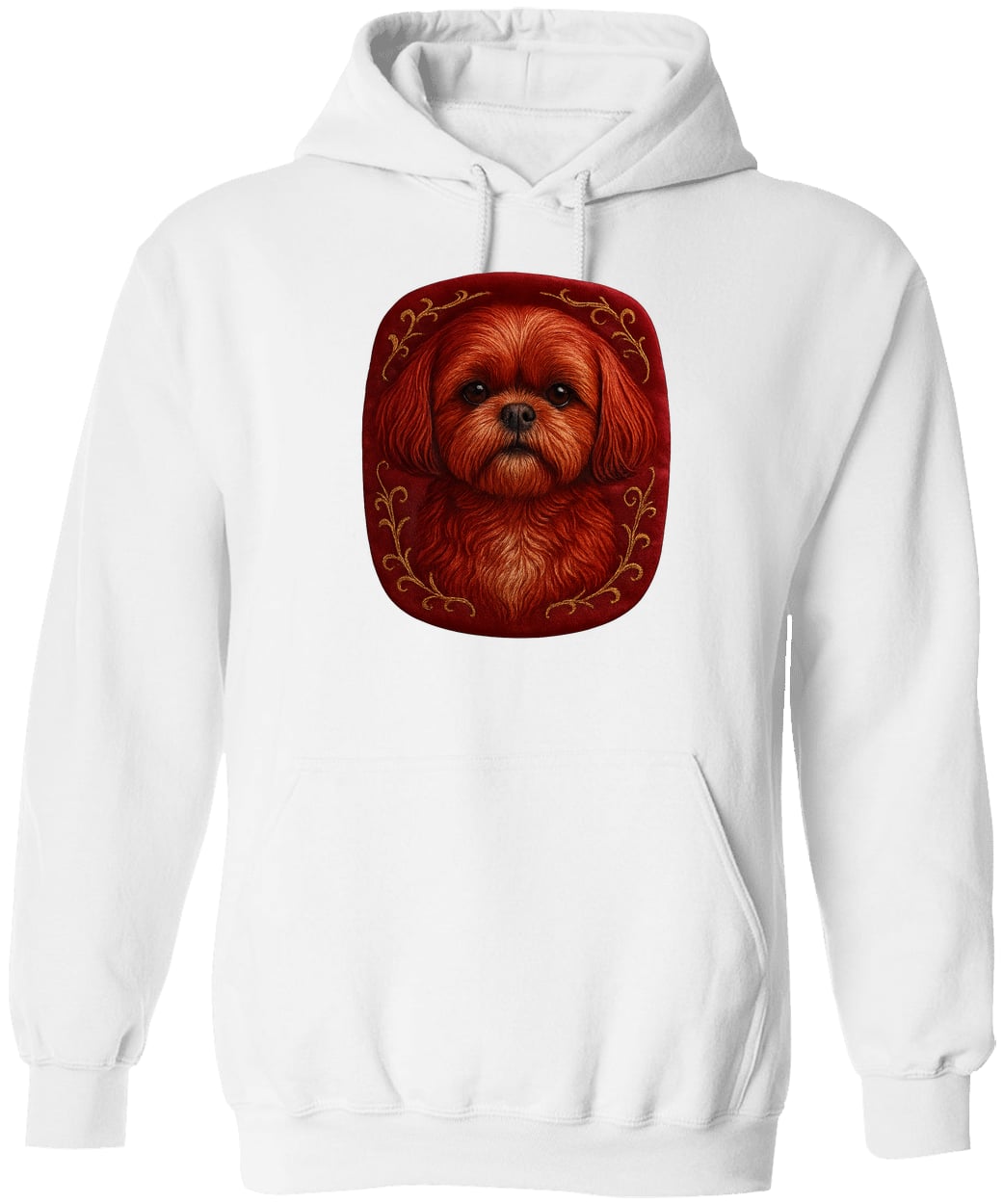 G185 Gildan Pullover Hoodie - White