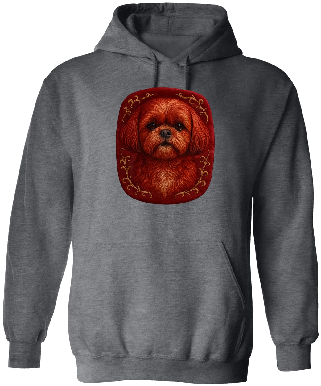 G185 Gildan Pullover Hoodie - Dark Heather