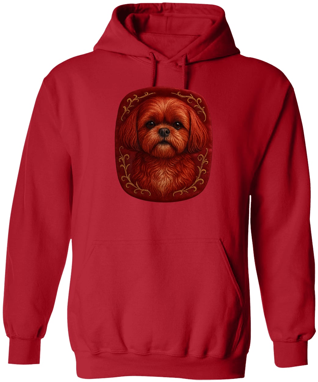 G185 Gildan Pullover Hoodie - Red