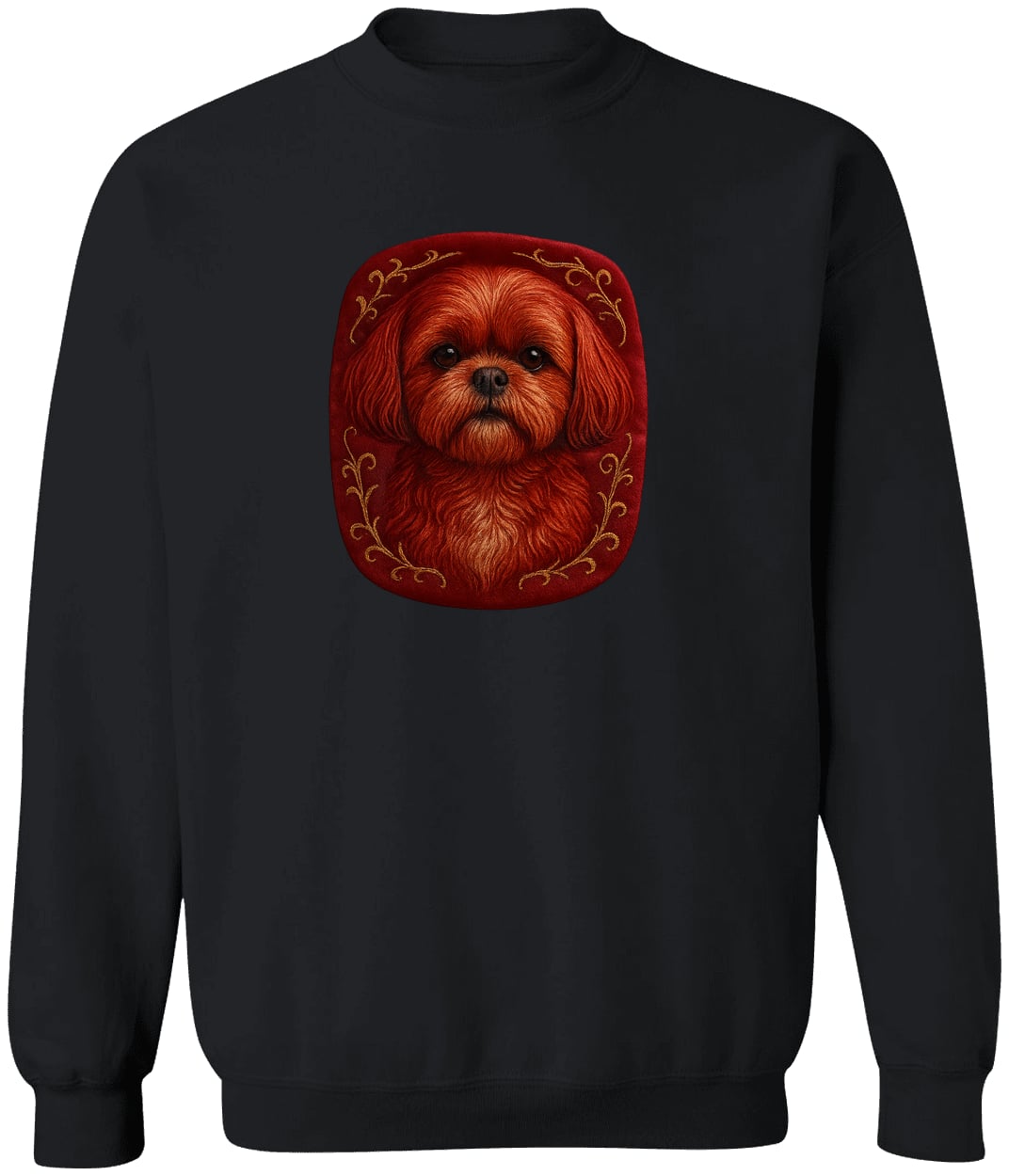 G180 Gildan Crewneck Pullover Sweatshirt - Black