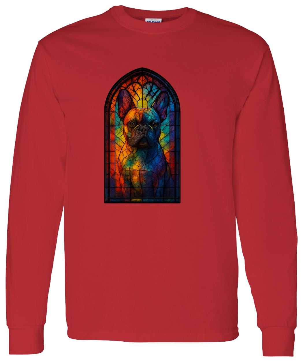G540 LS T-Shirt 5.3 oz. - Red