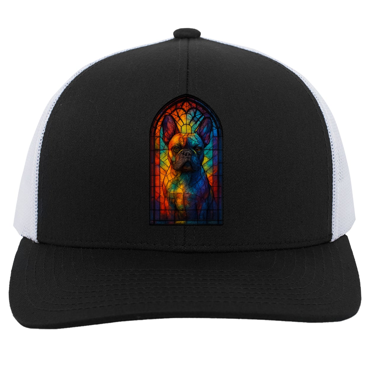 104C Trucker Snap Back - Black/White