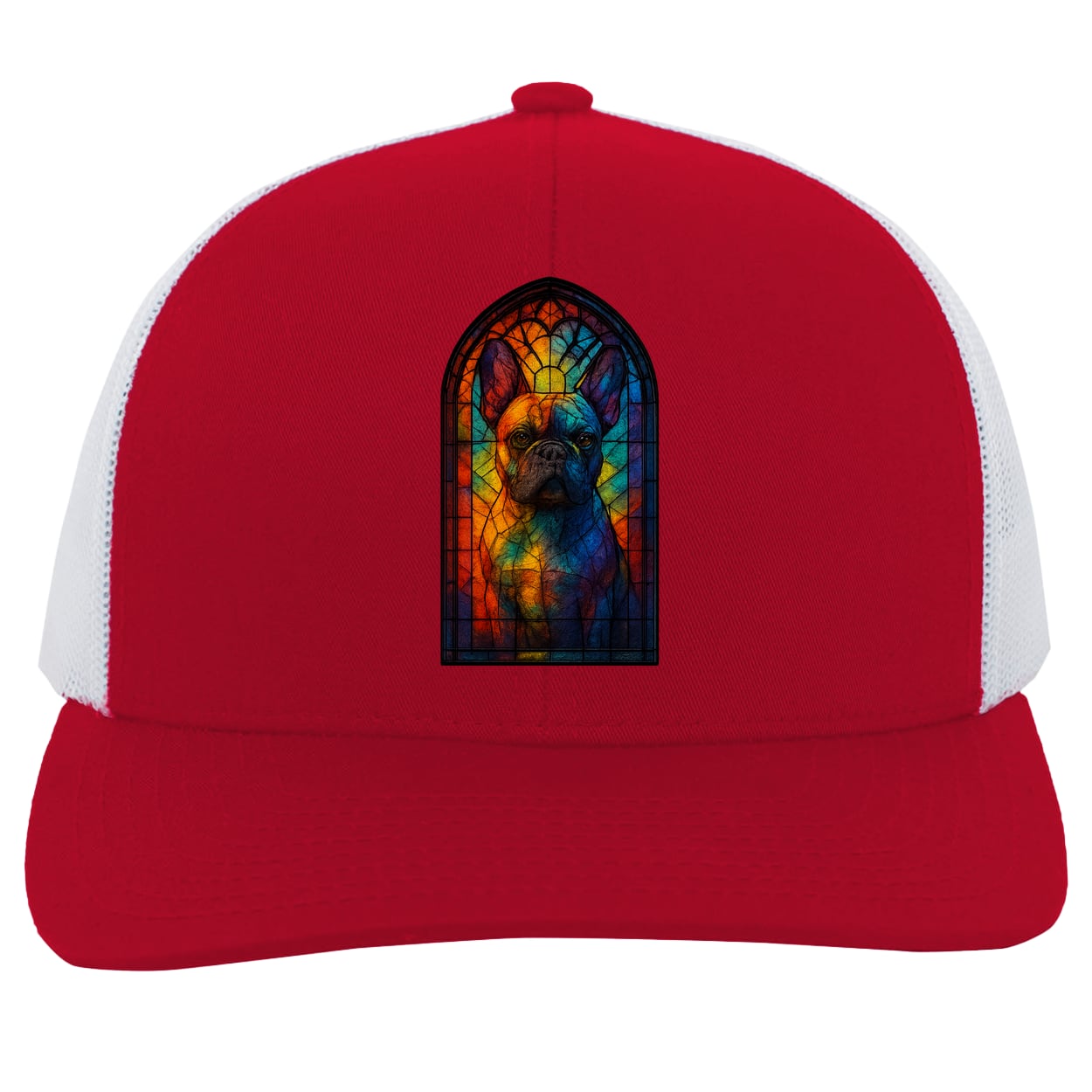 104C Trucker Snap Back - Red/White