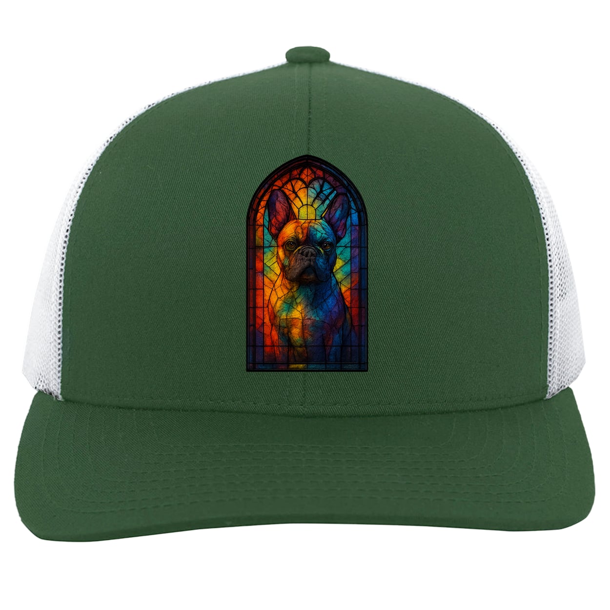 104C Trucker Snap Back - Dark Green/White