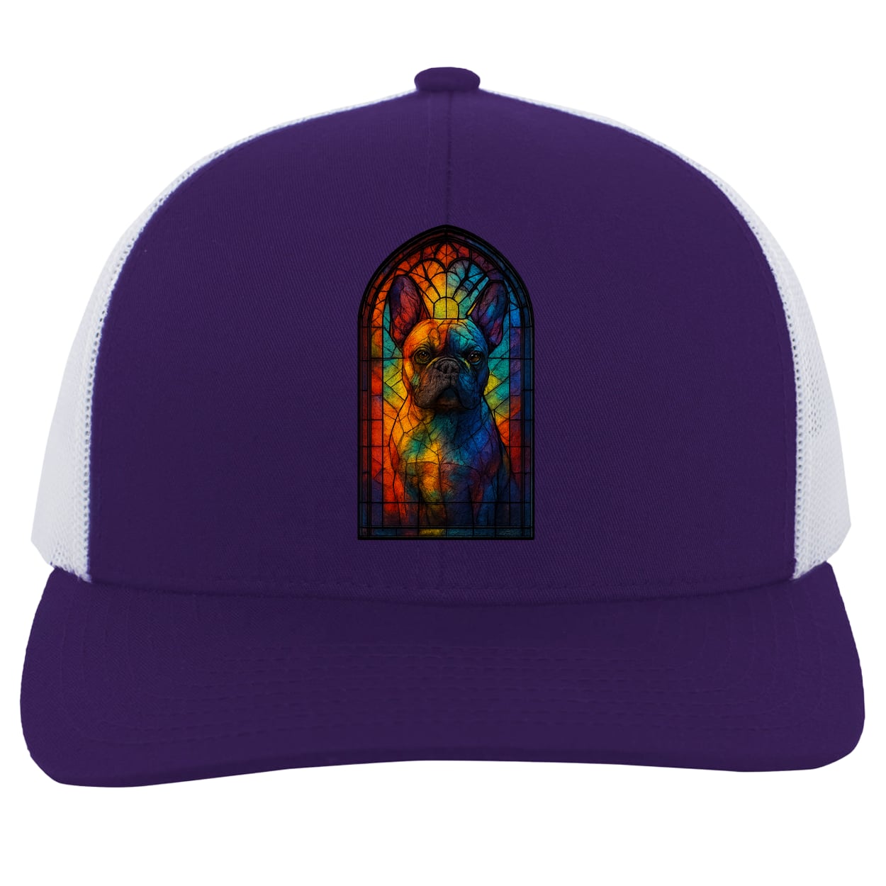 104C Trucker Snap Back - Purple/White