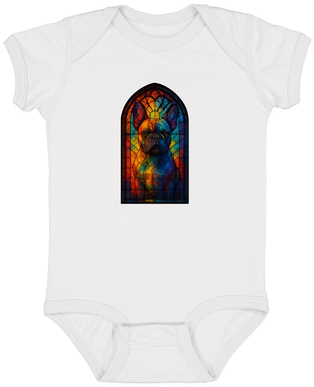 4424 Infant Fine Jersey Bodysuit - White