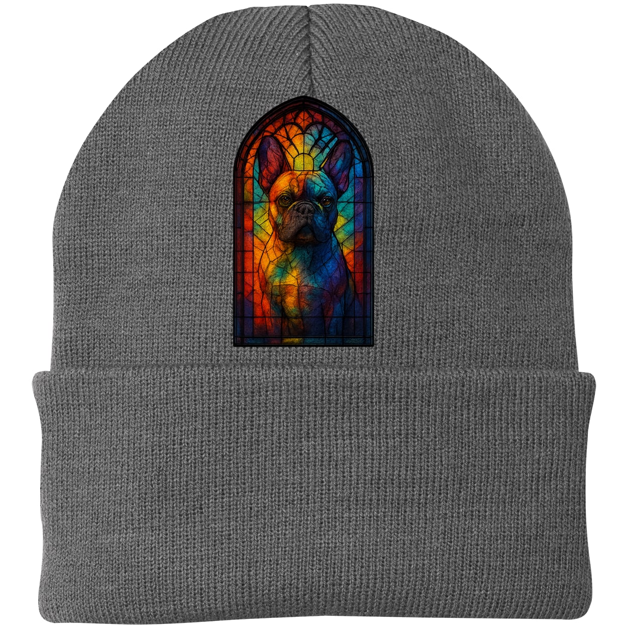 CP90 Port & Company Knit Beanie - Athletic Oxford