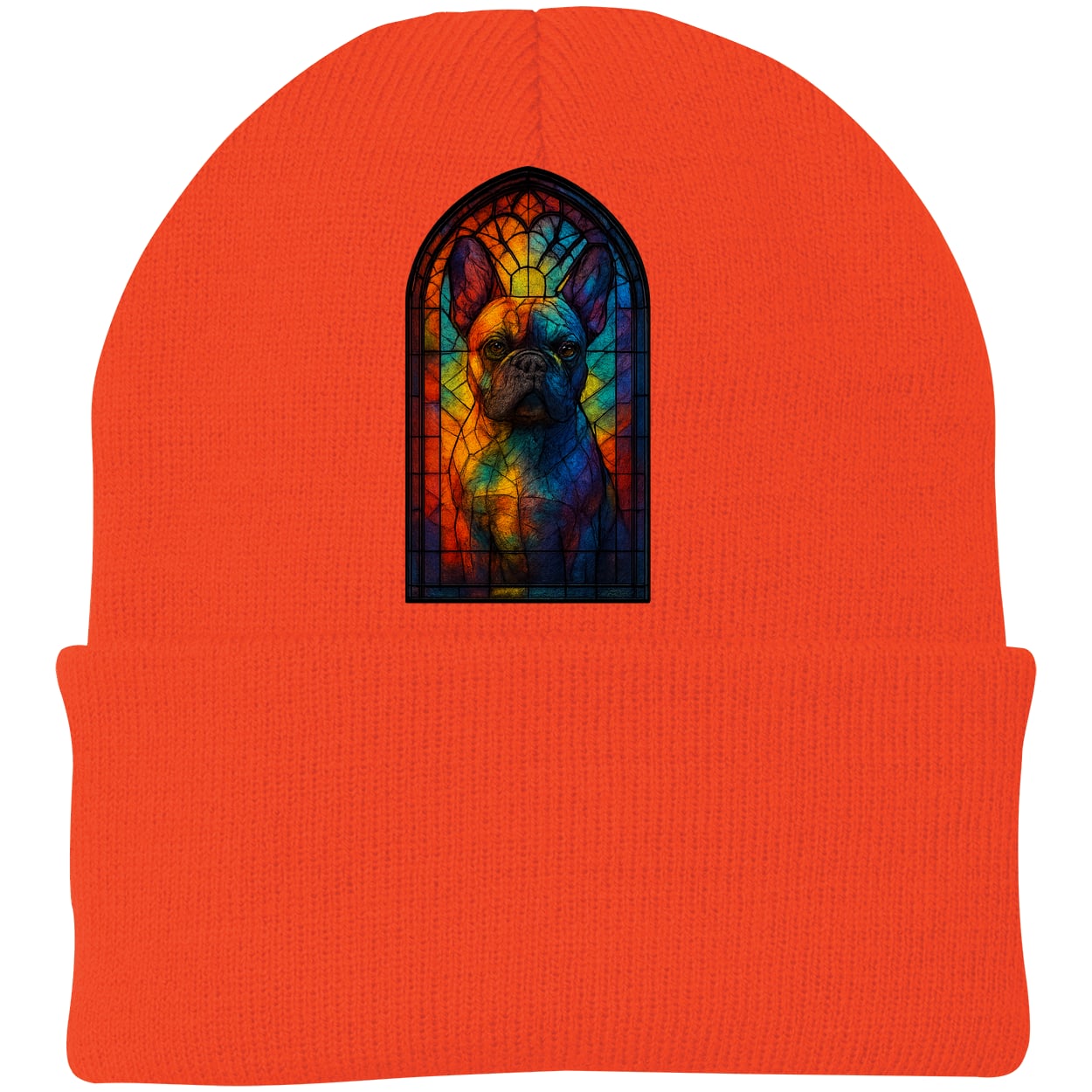 CP90 Port & Company Knit Beanie - Athletic Orange