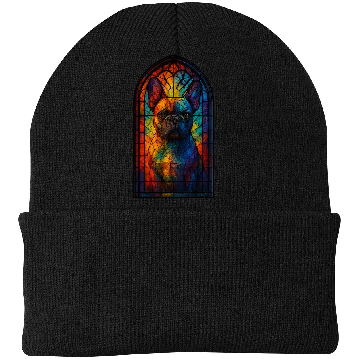 CP90 Port & Company Knit Beanie - Black
