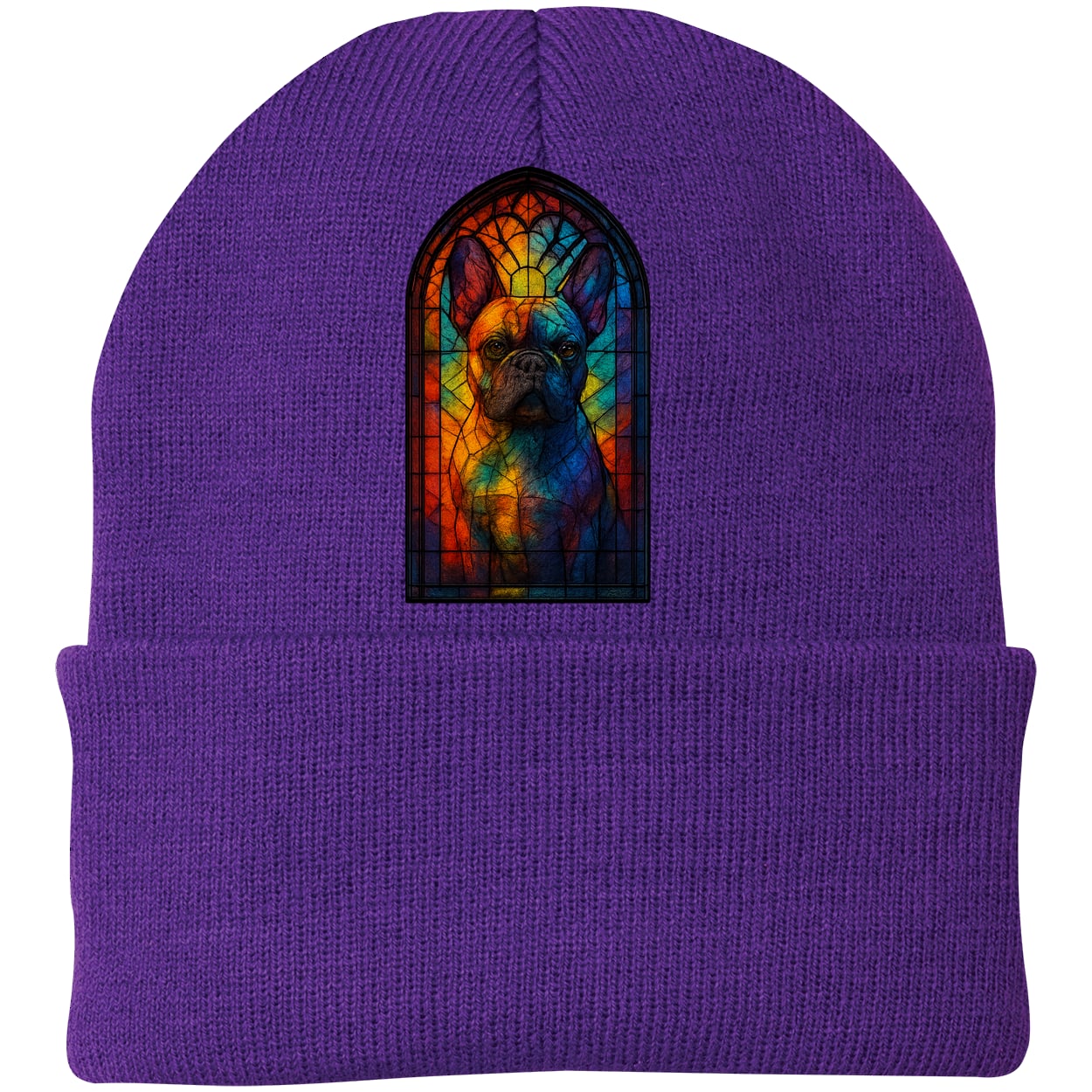 CP90 Port & Company Knit Beanie - Athletic Purple