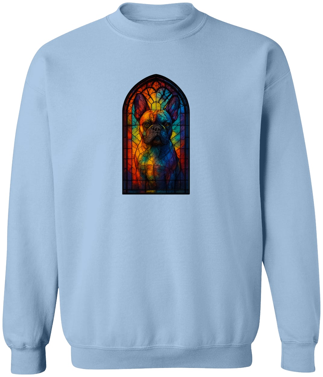 G180 Gildan Crewneck Pullover Sweatshirt - Light Blue