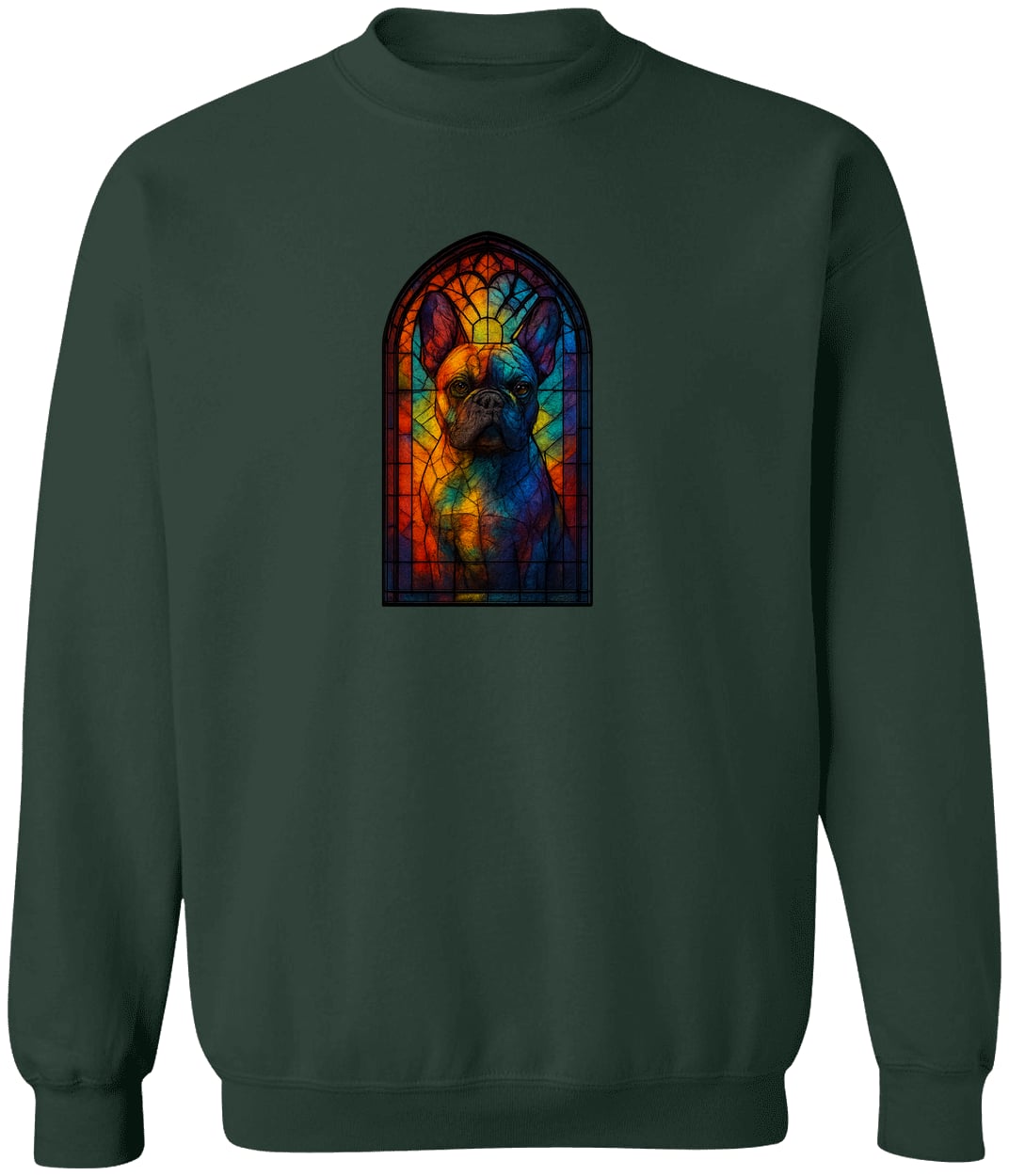 G180 Gildan Crewneck Pullover Sweatshirt - Forest Green