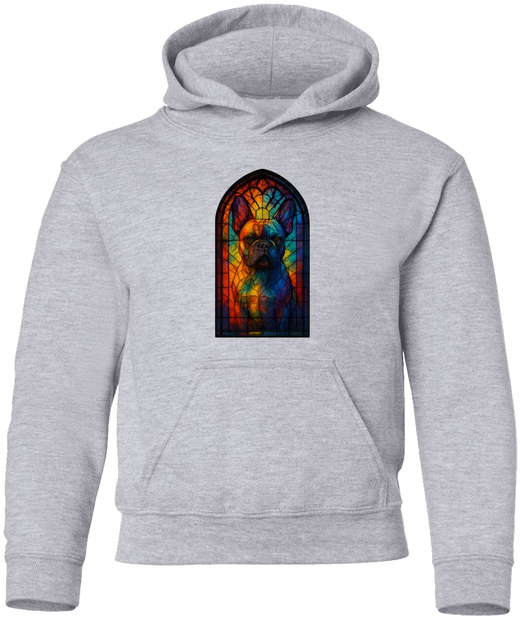 G185B Gildan Youth Pullover Hoodie - Sport Grey