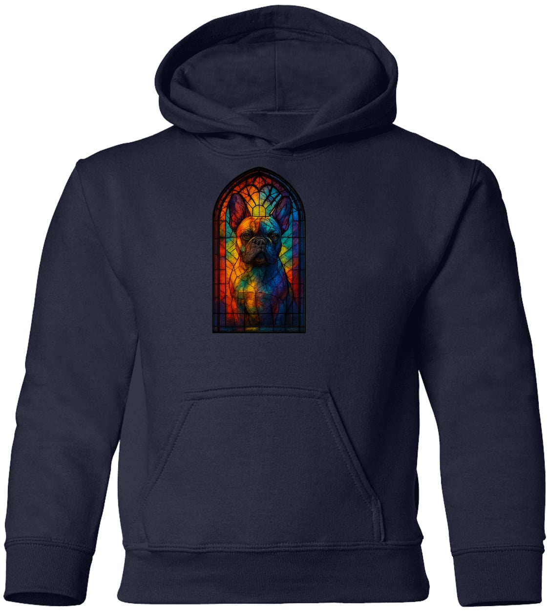 G185B Gildan Youth Pullover Hoodie - Navy