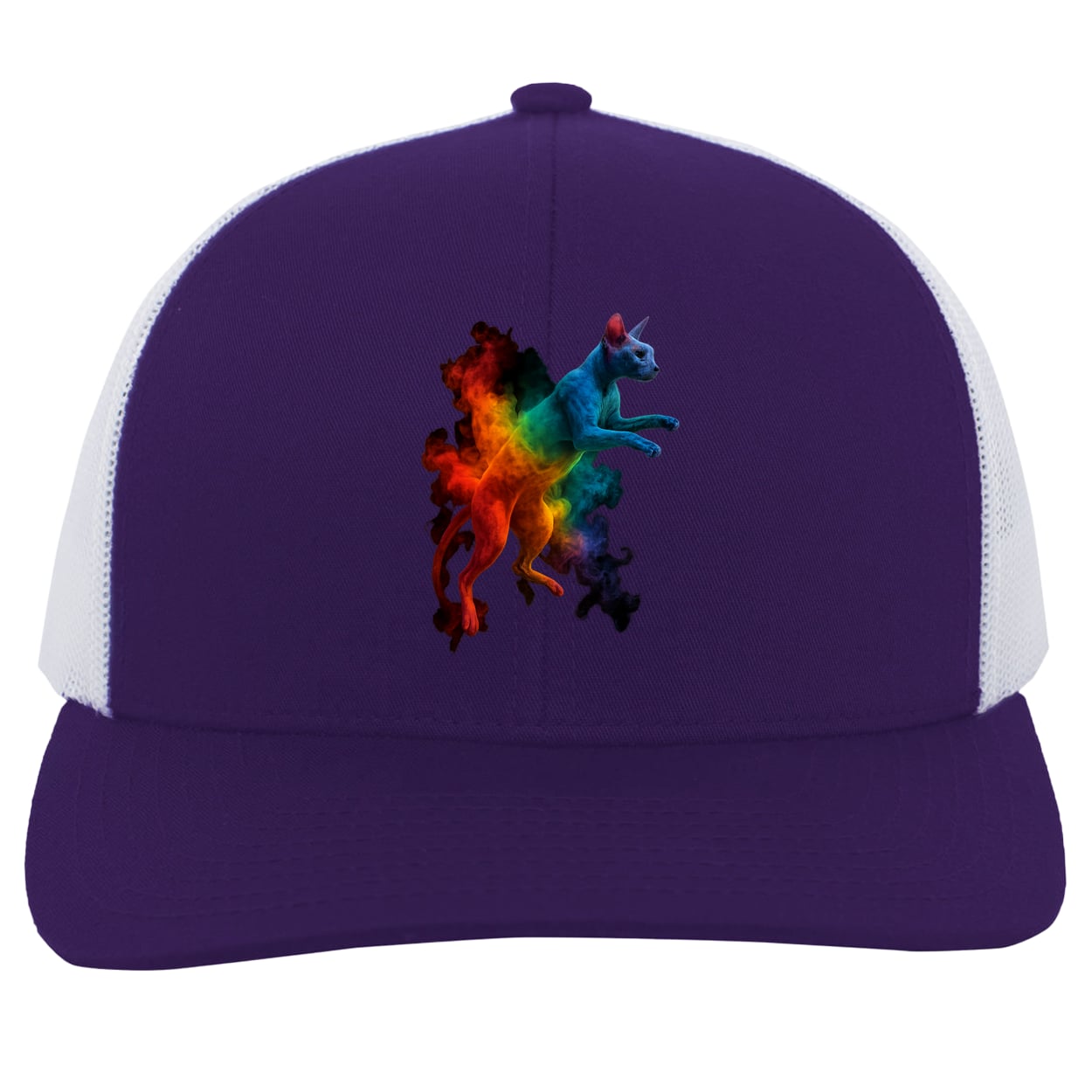 104C Trucker Snap Back - Purple/White
