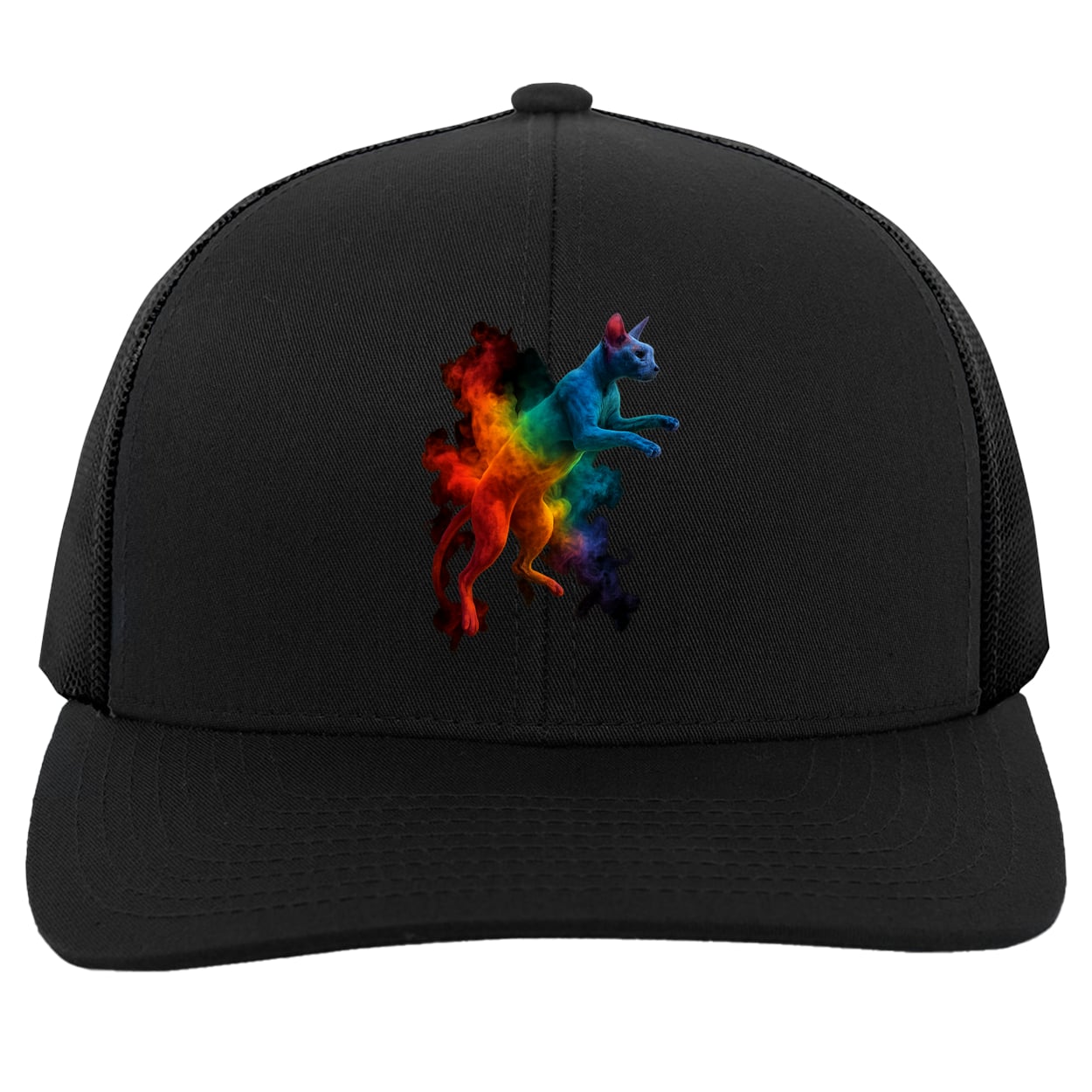104C Trucker Snap Back - Black