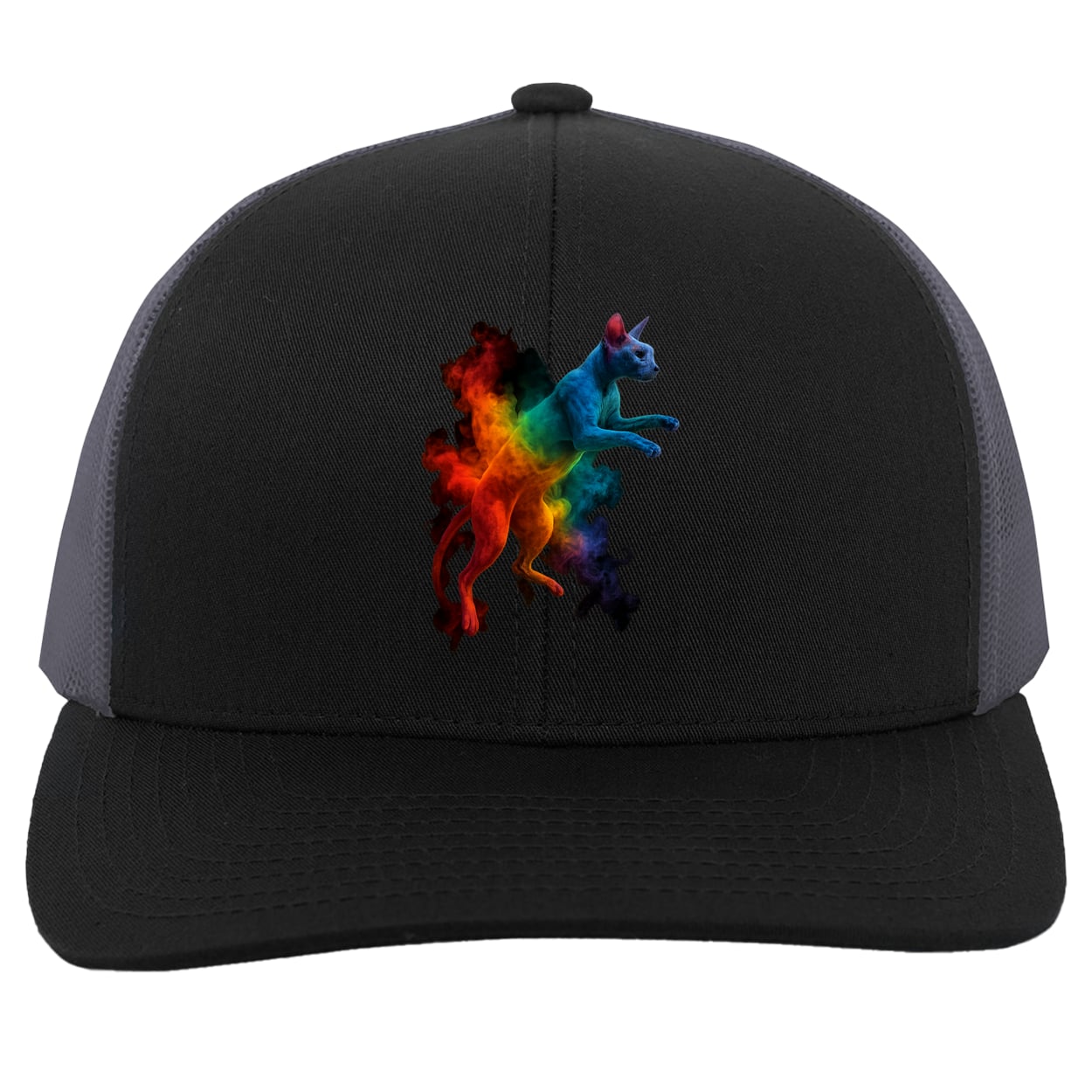 104C Trucker Snap Back - Black/Graphite
