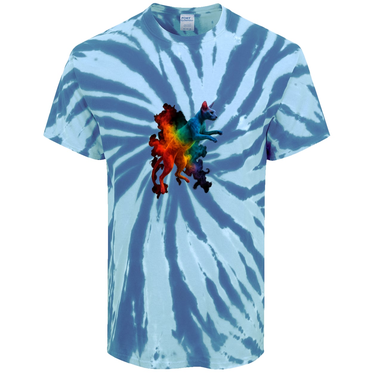 PC147 Port & Company Tie-Dye Tee - Royal