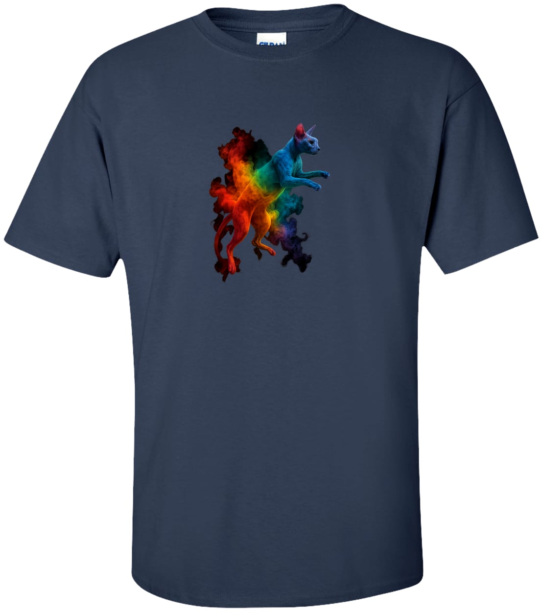 G200T Gildan Mens Tall Ultra Cotton Tee - Navy