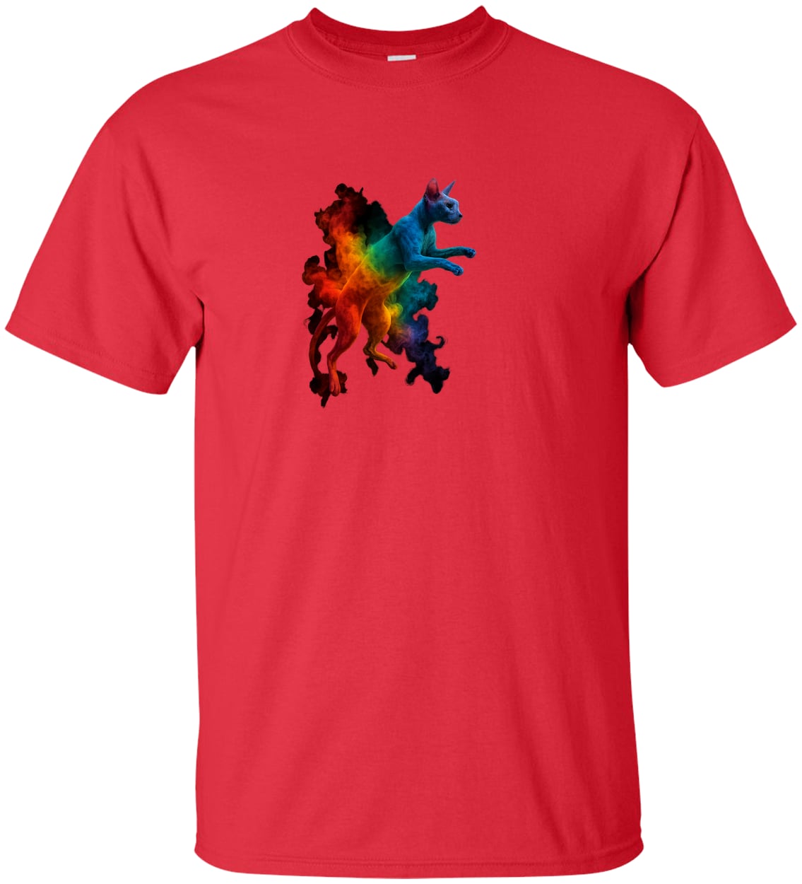 G200T Gildan Mens Tall Ultra Cotton Tee - Red