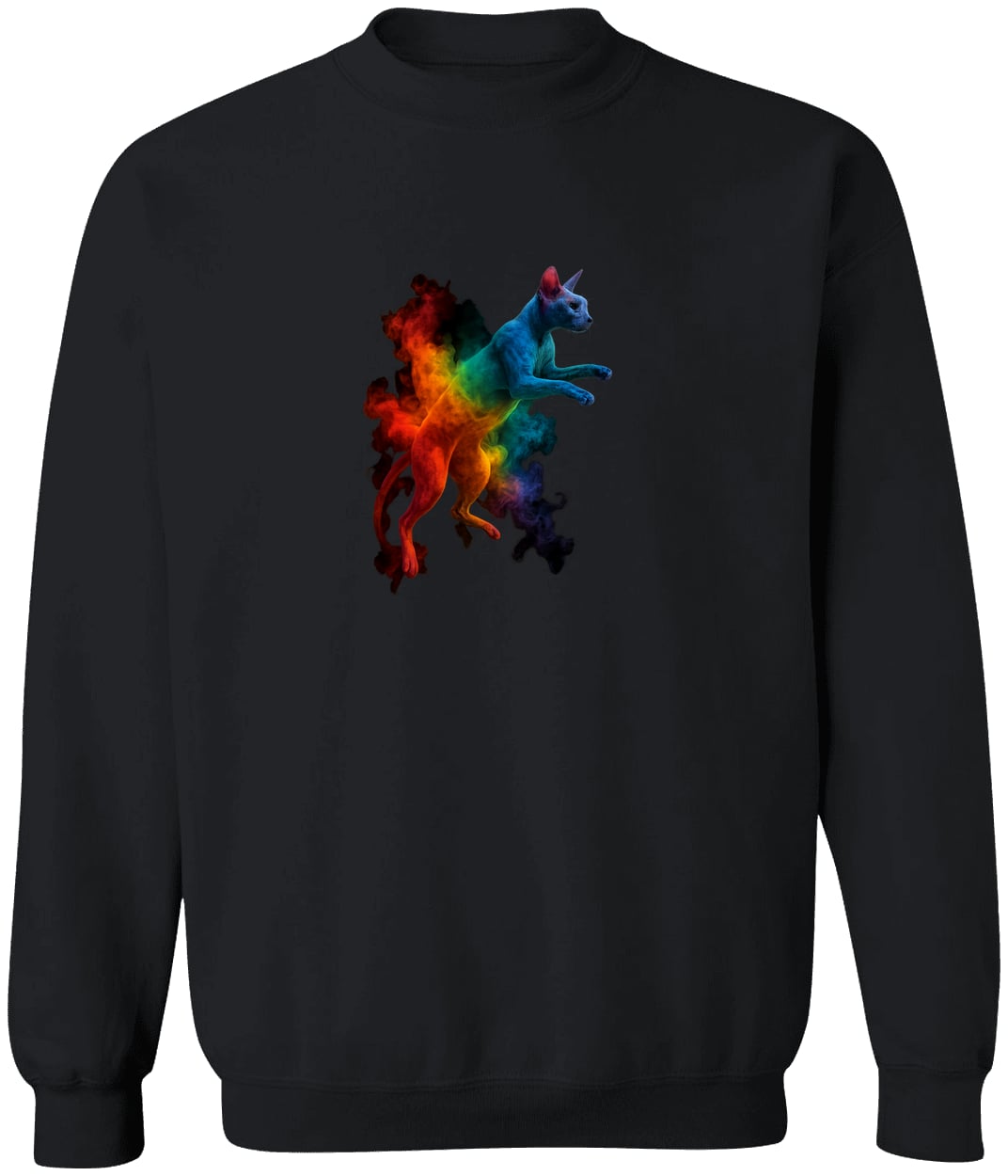 G180 Gildan Crewneck Pullover Sweatshirt - Black