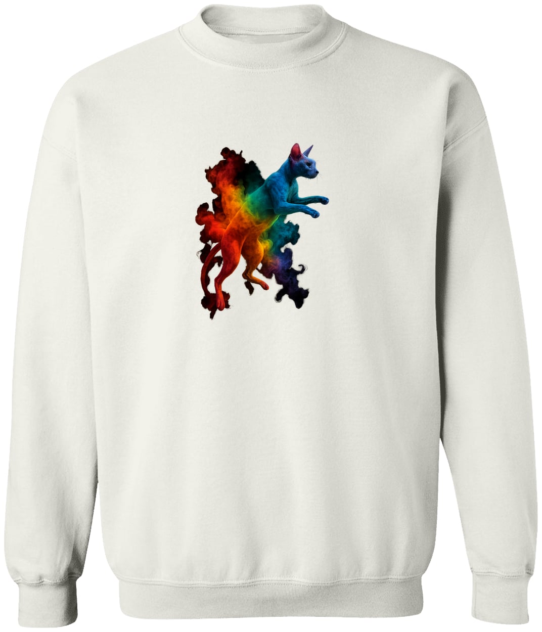 G180 Gildan Crewneck Pullover Sweatshirt - White