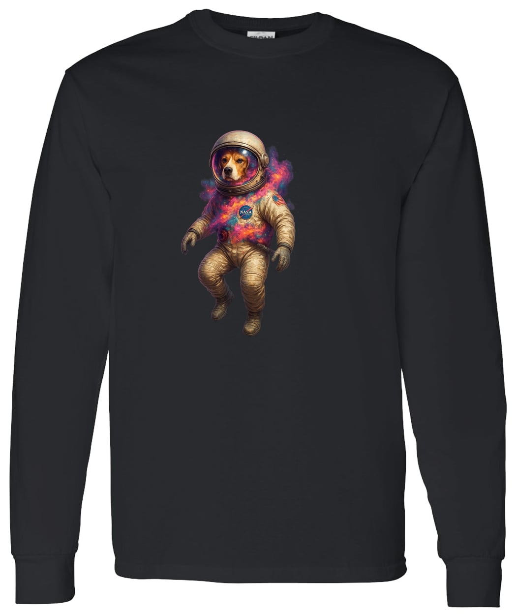 G540 LS T-Shirt 5.3 oz. - Black