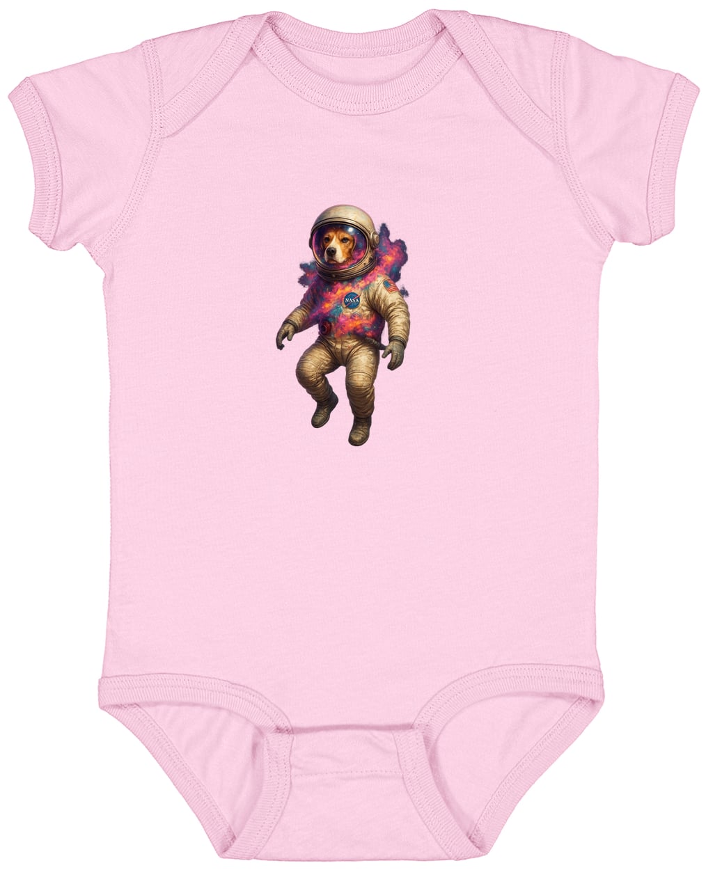 4424 Infant Fine Jersey Bodysuit - Pink