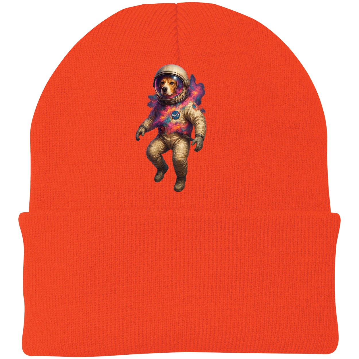 CP90 Port & Company Knit Beanie - Athletic Orange