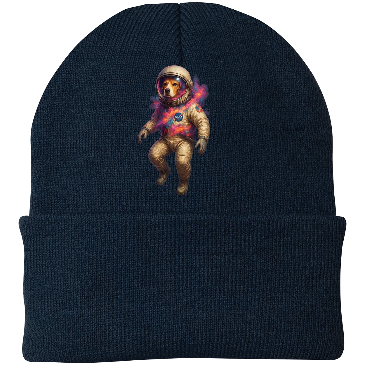 CP90 Port & Company Knit Beanie - Navy