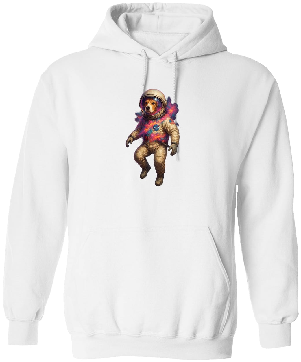 G185 Gildan Pullover Hoodie - White